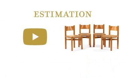 Chaises Méribel Charlotte Perriand : Cote, prix et valeur